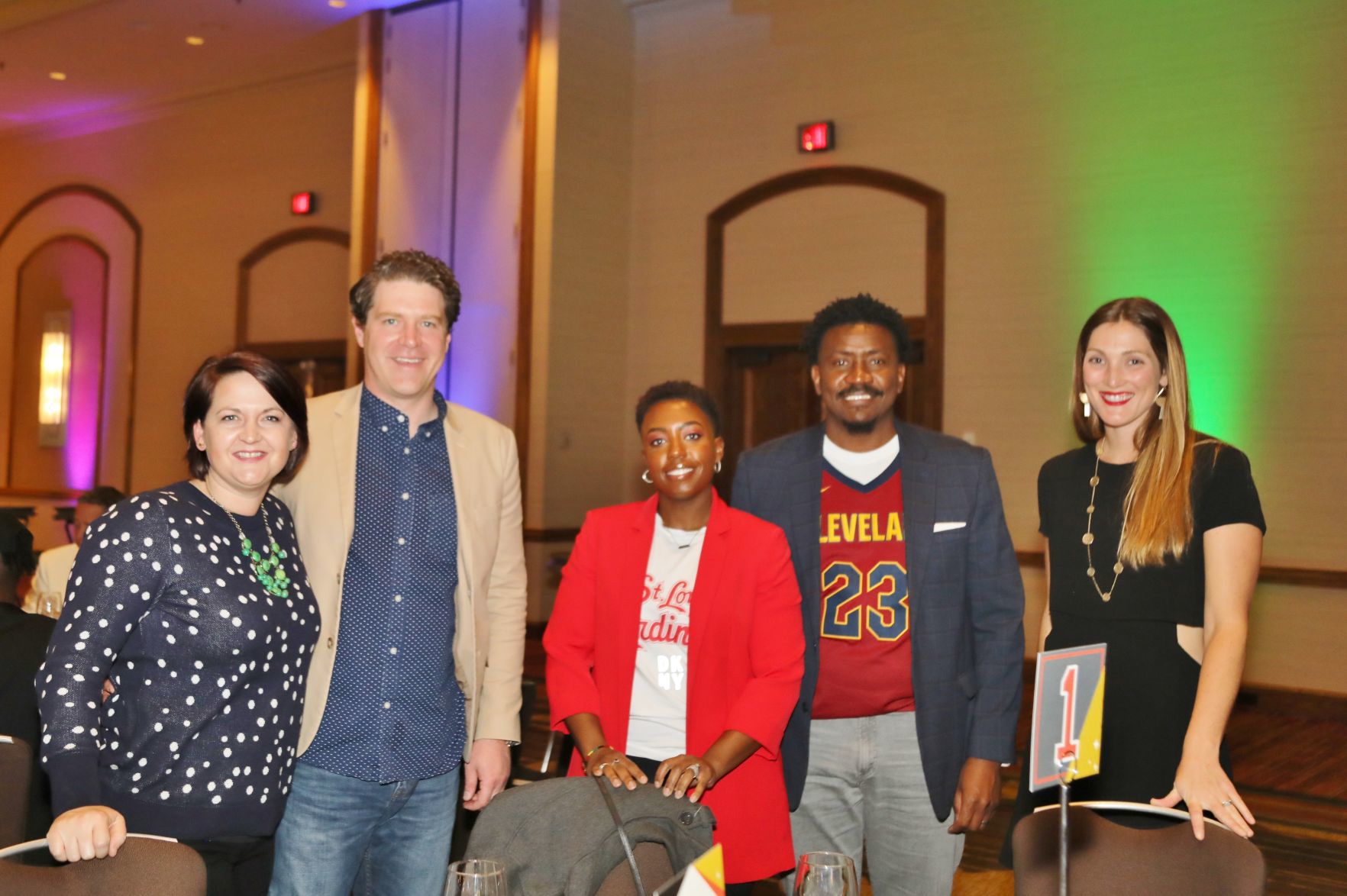 Hillary and Nick Frey, Adrianne and Jermaine Henbrickson, Maggie Hendrick